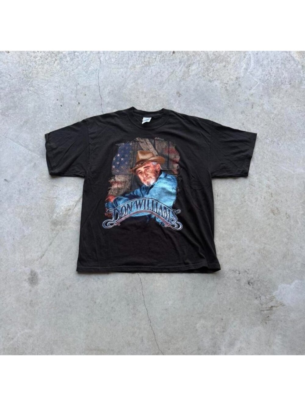 Vintage 90s Don Williams Country Music graphic tee
